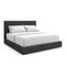 Caracole The Boutique Queen Bed - Tuxedo Black