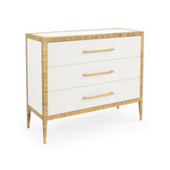 John Richard Carraway Gold Nightstand