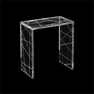 John Richard Crystal Nesting Table 22"