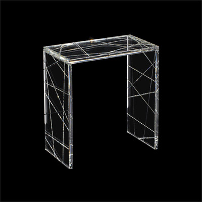John Richard Crystal Nesting Table 22"
