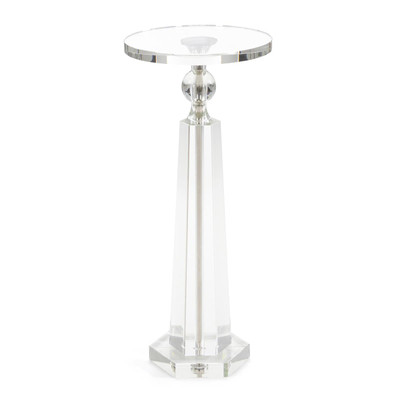 John Richard Faceted Crystal Martini Table