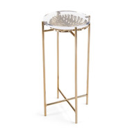 John Richard Palm Accent Table