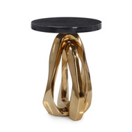John Richard Kaari Side Table - Champagne Gold