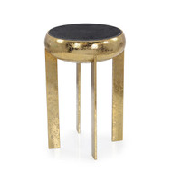 John Richard Annula Side Table - Black Marble