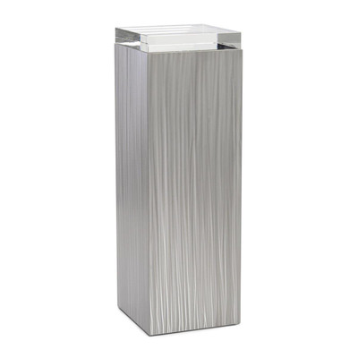 John Richard Lucena Brushed Stainless Steel Pedestal Iii