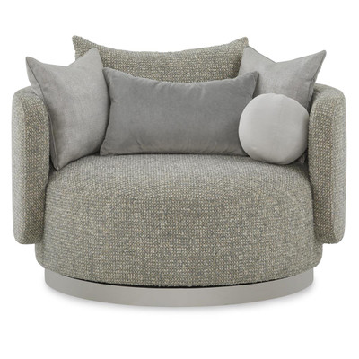 John Richard Soledad Swivel Lounger - Noble Platino