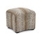 John Richard Curved Ottoman - Cheetah