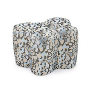 John Richard Mariposa Large Ottoman - Retro