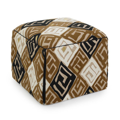 John Richard Chelsea Ottoman - Madagascar Natural