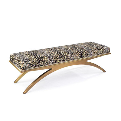 John Richard Euclidean Bench - Leopard