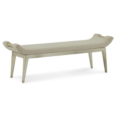 John Richard Wingtip Bench - Naima Linen
