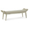 John Richard Wingtip Bench - Naima Linen
