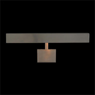 John Richard Satin Nickel Wall-Mounted Picture Light