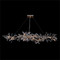 John Richard Kotta Fourteen-Light Cut-Crystal Oblong Chandelier