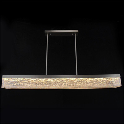 John Richard Boreal Horizontal Chandelier - Nickel