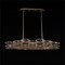 John Richard Petaline Six-Light Horizontal Chandelier
