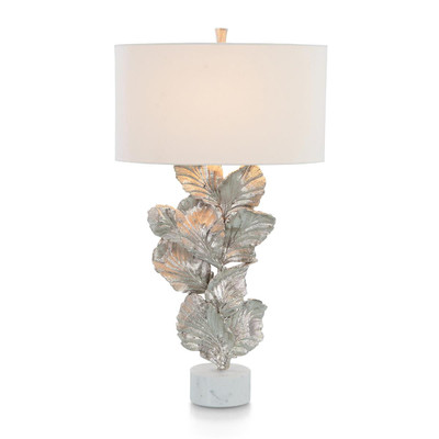 John Richard Leaf Sculpture Table Lamp