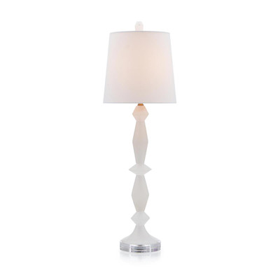 John Richard Alabaster Table Lamp - Baluster