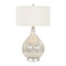 John Richard Silver Glass Table Lamp