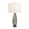 John Richard Olive Art Glass Table Lamp