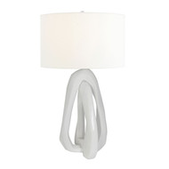 John Richard Terrene Table Lamp - White