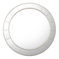 John Richard Discus Mirror - Silver