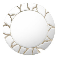 John Richard Shatter Mirror - Silver