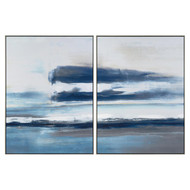 John Richard Carol Benson-Cobb'S Horizon'S Break Diptych