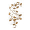 John Richard Brass Orchid Wall Sculpture I