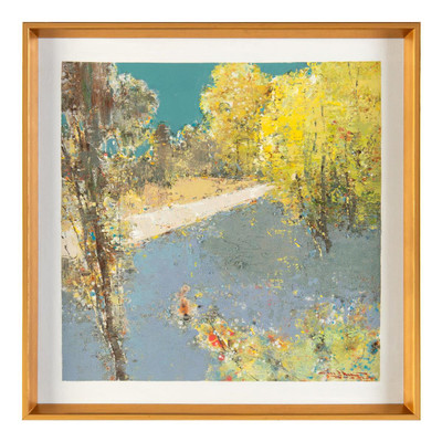 John Richard Liu Mengzhou'S Silence By The Stream