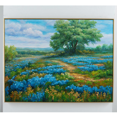 John Richard Qinghua'S Blue Landscape