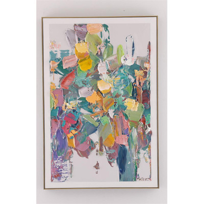 John Richard Lm Zhou'S Textural Brushstrokes I