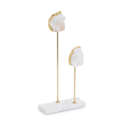 John Richard White Quartz Sculpture