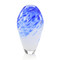 John Richard Swirls Of Royal Blue Glass Vase I