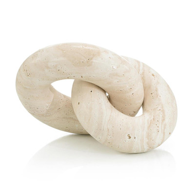 John Richard Natural Stone Link Sculpture Ii