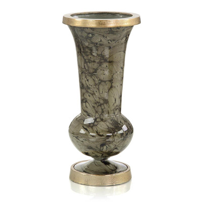 John Richard Balustre Enameled Vase Large