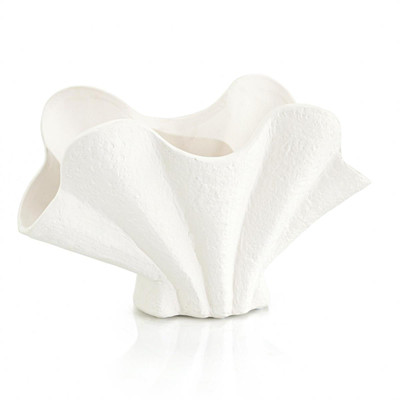John Richard White Shell Porcelain Vase