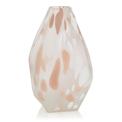 John Richard Blush Rock Glass Vase Large