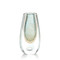 John Richard Gold Flecked Blue Handblown Glass Vase Ii