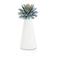 John Richard Cyanite Starburst Candleholder I