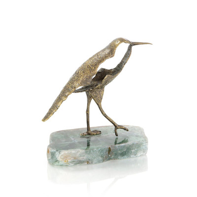John Richard Avian Sculpture On Stone I