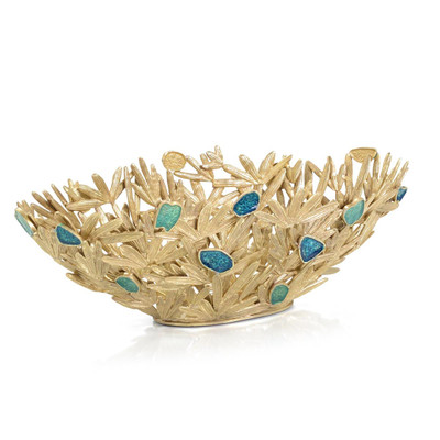 John Richard Embellished Frond Bowl
