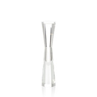 John Richard Crystal Hourglass Candleholder Ii