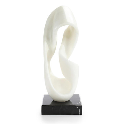 John Richard Moebius Strip Sculpture On Marble