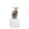 John Richard Agate Roost Sculpture On Marble Base - Small