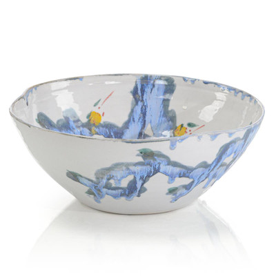 John Richard Azure Inkspill Bowl