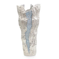 John Richard Cascade Vase - Large Nickel