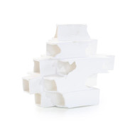 John Richard White Incline Sculpture - Small