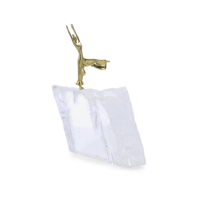 John Richard Ethereal Dancer Sculpture On Selenite Ii