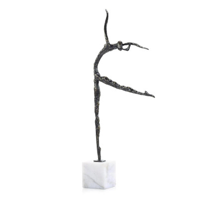 John Richard Arabesque Sculpture On Marble Base